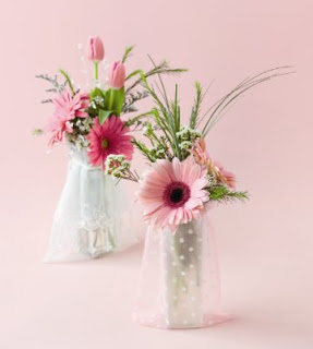 Elegant Wedding Shower Centerpieces With Flowers
