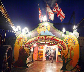 Carters Steam Fair Wedding - Entrance to the Big Top