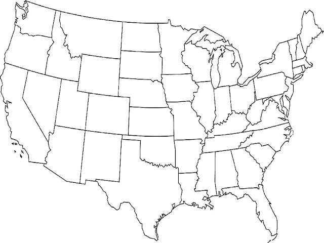 United States Image Map 