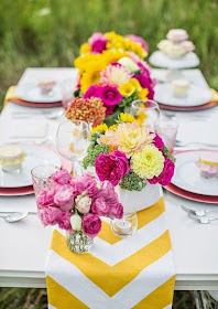 Casamento Amarelo e Pink