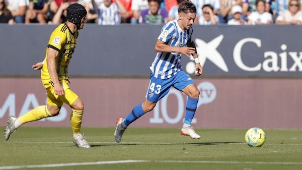 Víctor Olmo - Málaga -: “Muy feliz por el debut, pero una pena el resultado”