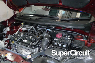 2023 all-new Alza front strut bar by SUPERCIRCUIT.