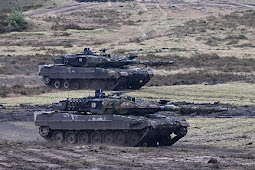 Jerman Bangun Pusat Perawatan Tank untuk Ukraina di Rumania