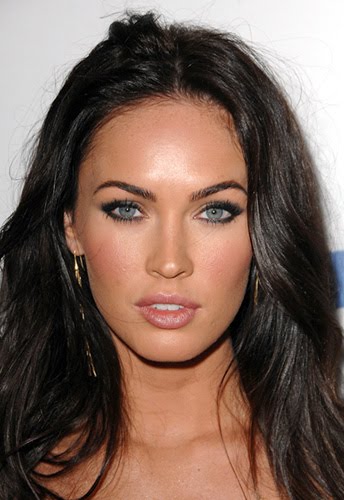 Megan Fox Thin Eyebrows. gloriously thick eyebrows of