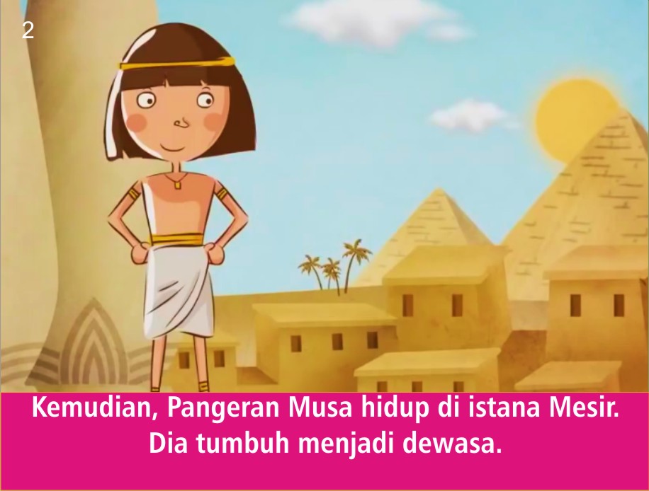 Komik Alkitab Anak: TUHAN MEMANGGIL MUSA (Bagian 2 