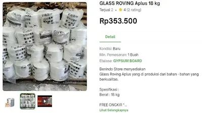 glass roving aplus 18 kg