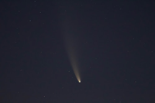comet neowise from indiana 300mm