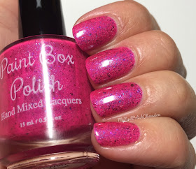 My Nail Polish Obsession 4th Blogiversary Custom Polishes; Paint Box Polish Girl With the Most Cake