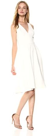 Women's Catalina Solid Sleeveless Fit & - Flare Midi Dress 2021
