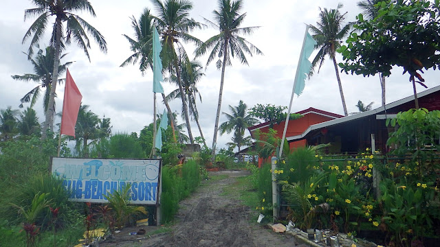 entrance to Bislig Beach Resort in Brgy. Bislig, Tanauan, Leyte