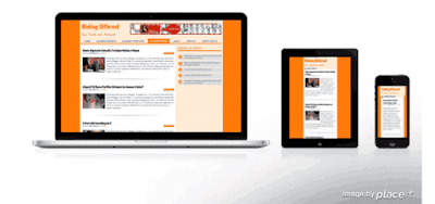 Making Different responsive blogger template