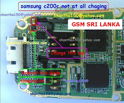 SAMSUNG c200c Not Charging