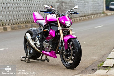 Modifikasi Motor Yamaha Scorpio Z