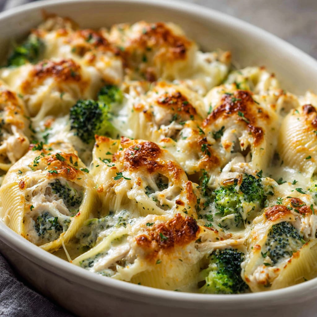 Creamy Chicken & Broccoli Stuffed Shells: 5 Irresistible Reasons to Try
