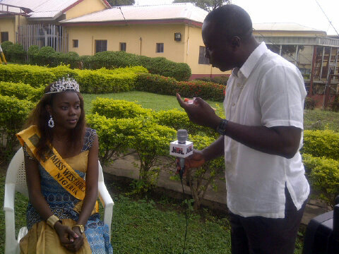 The Winner Of Miss West Africa Nigeria 2013