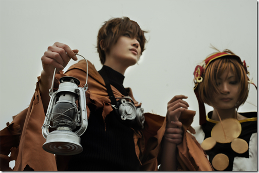 tsubasa - reservoir chronicle cosplay - syaoran and sakura by hagaren and hu li