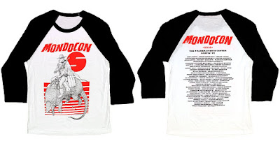 MondoCon 2019 “Tour” Raglan T-Shirt by Sam Turner x Mondo