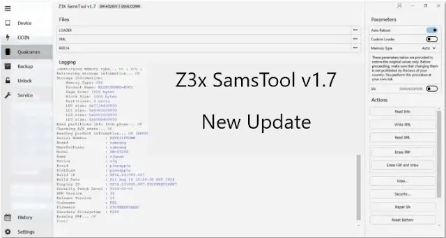 Z3x SamsTool Online v1.7 New Update Free Download Z3x SamsTool Online v1.7 New Update Free Download