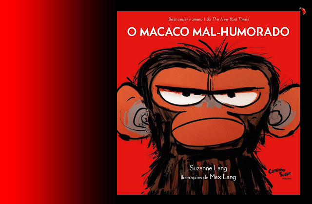 Capa do livro "O macaco mal-humorado".