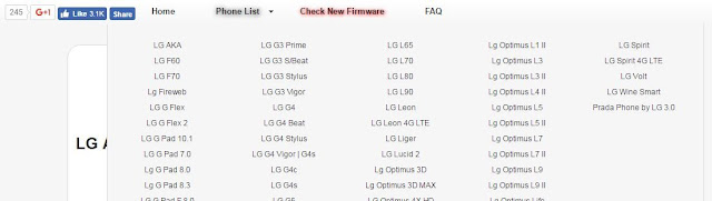 أفضل 3 مواقع لتحميل رومات رسمية لهواتف LG ألجي | LG FIRMWARE ROMS