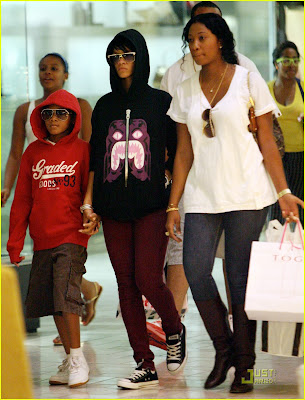 Chris Brown, Rihanna, her lil