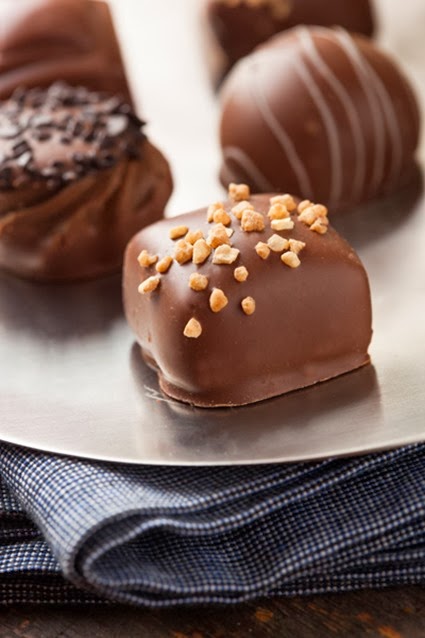 Gourmet Fancy Dark Chocolate Truffle Candy