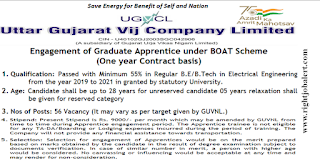 B.E/B.Tech in Electrical Engineering Jobs in UGVCL