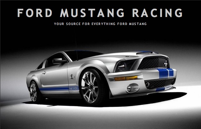 New Ford Mustang Race Car