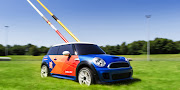 Mini MINIs Are Used During Track & Field Events at London Olympics