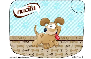 Funy Dog: Free Printable Candy Bar Labels.