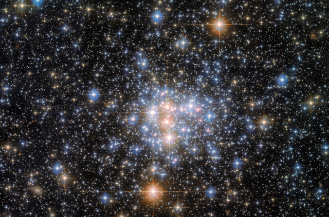 NASA's Hubble Space Telescope captured this view, 200,000 light-years away.
