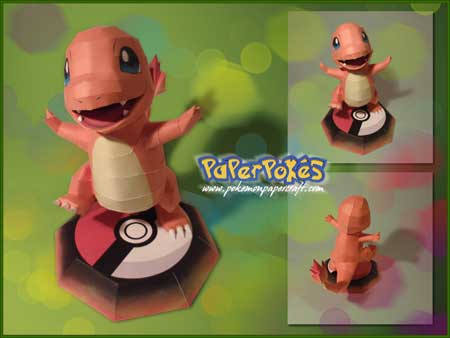 Charmander Papercraft