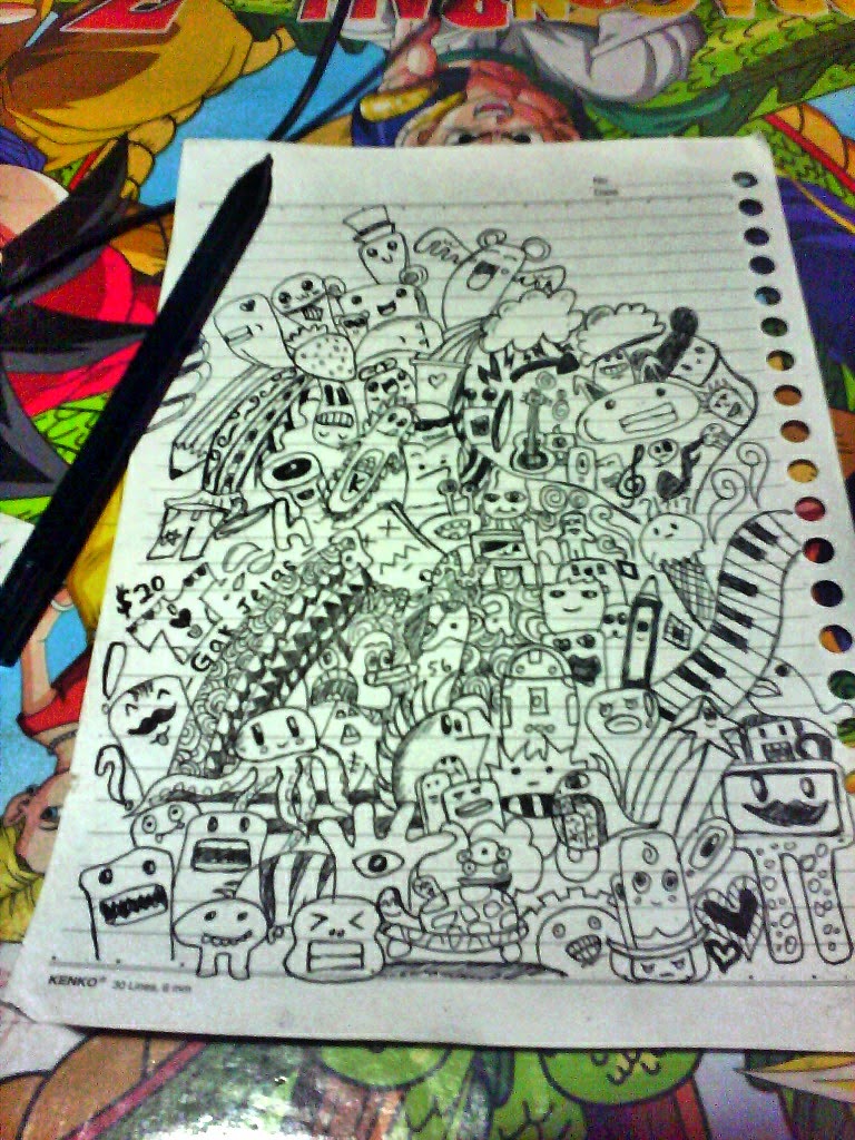 Download Gambar Doodle Art Struktur