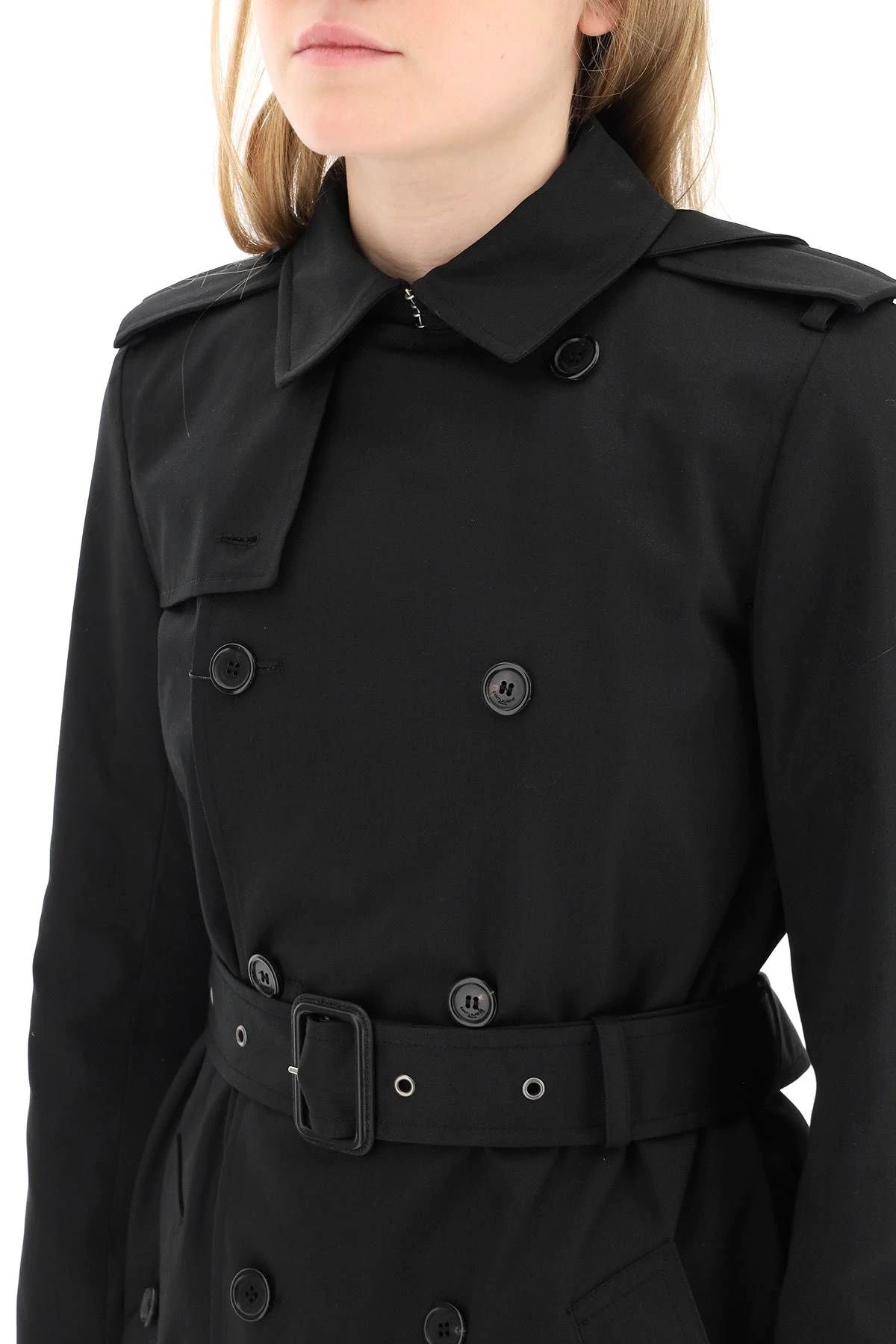 GABARDINE MIDI TRENCH COAT by SAINT LAURENT (RMNOnline.net / RMNOnline Fashion Group)