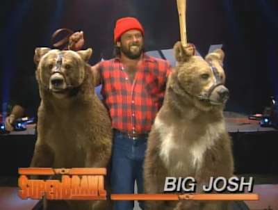 WCW Superbrawl 1 review - Big Josh and his bears