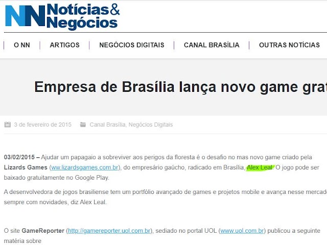 Empresa de Brasília lança novo game gratuito para mobile