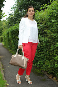 Veste Mango, sac Clarks