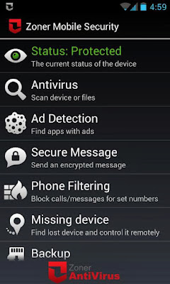 Zoner Mobile Security v1.1.3 APK