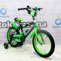 16 warrior bmx sepeda anak