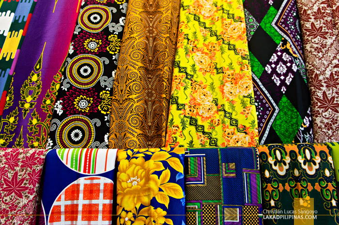 Colorful Textiles in Marawi City Market