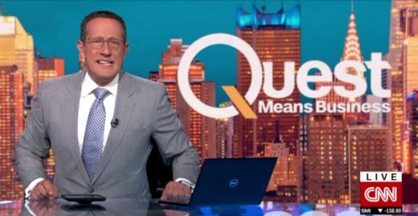 CNN anchor, Richard Quest, tests positive for COVID-19