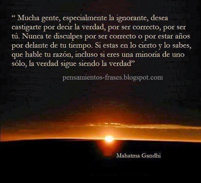 frases de Mahatma Gandhi