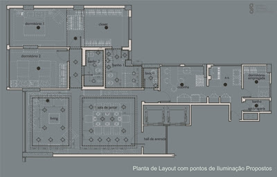 layout residencial