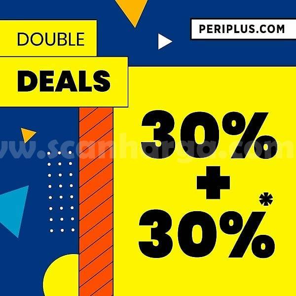 Promo Periplus Double Deals Discount 30% + 30% Off