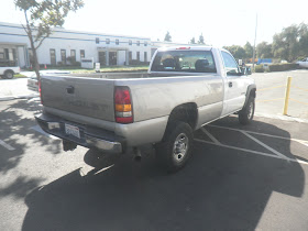 Salvaged bed on Chevy Silverado Pickup at Almost Everything Auto Body