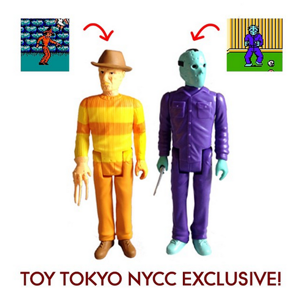 8-Bit Jason Voorhees Reaction Figure A Comic Con Exclusive