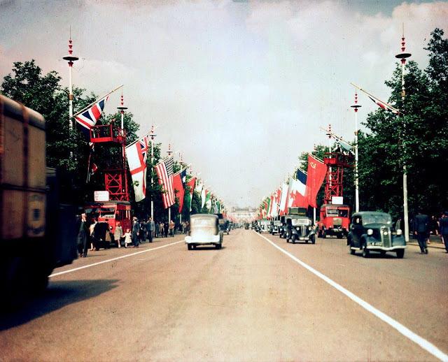 Raras fotografías de Londres a color 1943 - 1945