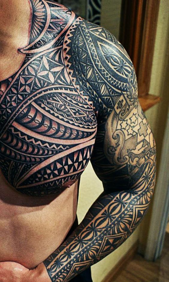 35 Gambar Desain Tato Tribal Terbaik Bergambar Tato 