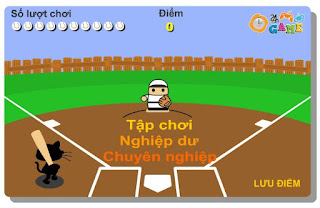 Game mèo chơi bóng chày hay nhất