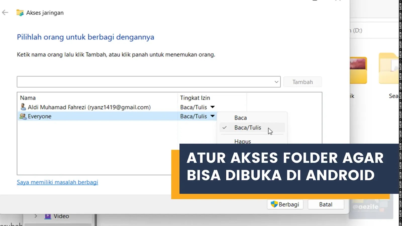 Tutorial Transfer File Antara PC dan Android via WiFi by @aezife